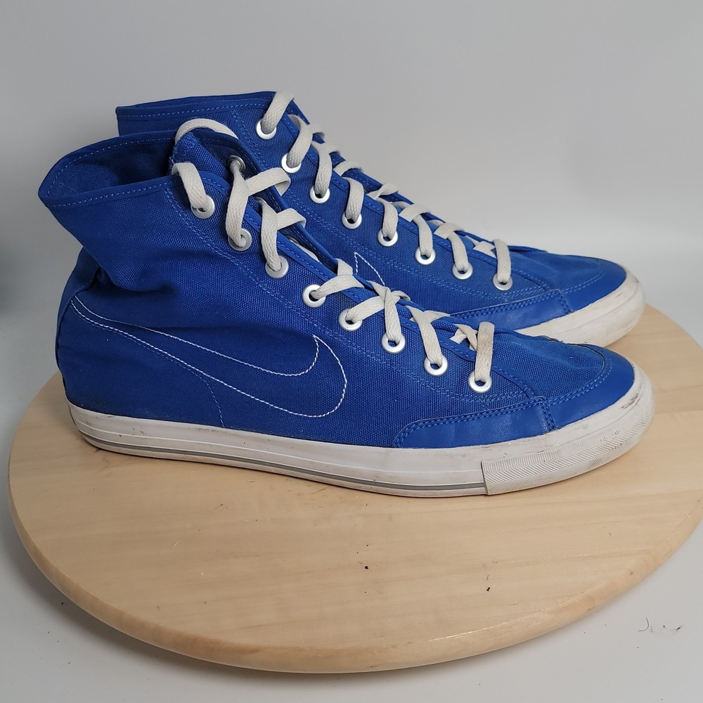Nike Go Mid Canvas Men's Basketball Cross Training Shoes 434497-400 Size 11